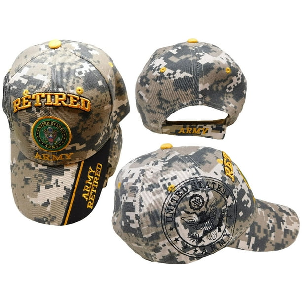 Retired army baseball caps sale