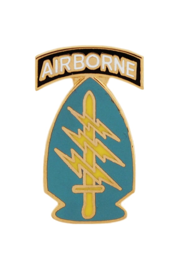 U.S. ARMY, SPECIAL FORCES AIRBORNE - Original Artwork, Expertly Designed PIN - 1"
