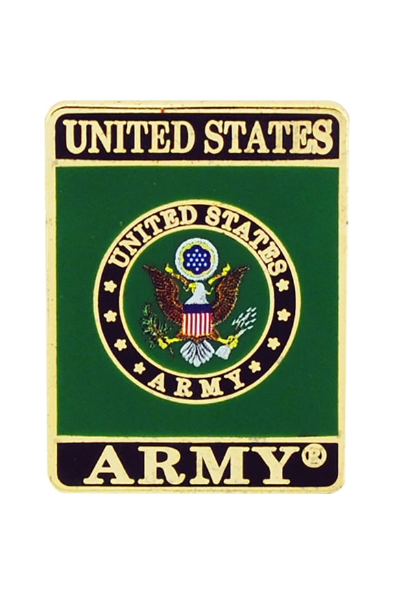 U.S. ARMY, UNITED STATES ARMY SYMBOL - Original Artwork, Expertly Designed PIN - 1.125"