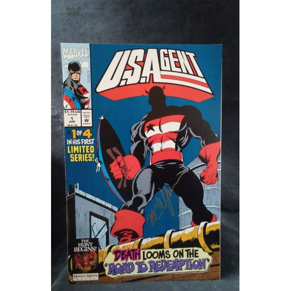 Pre-Owned U.S.Agent #1 1993 Marvel Comics Comic Book
