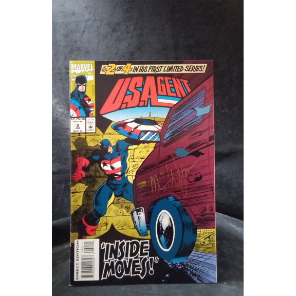 Pre-Owned U.S.Agent #2 1993 Marvel Comics Comic Book