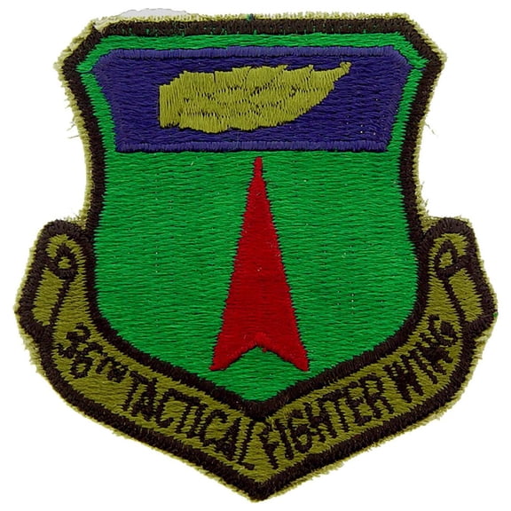 U.S. Air Force 36th Tactical Fighter Wing Patch Green