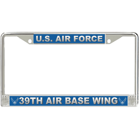 U.S. Air Force 39th Air Base Wing License Plate Frame
