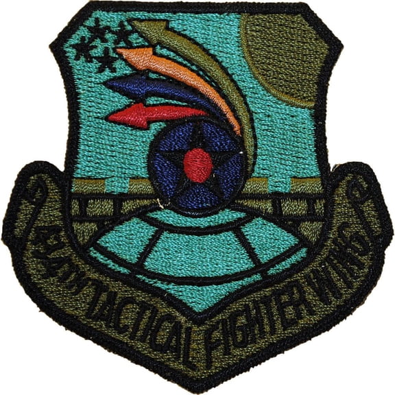 U.S. Air Force 434th Tactical Fighter Wing Patch Green