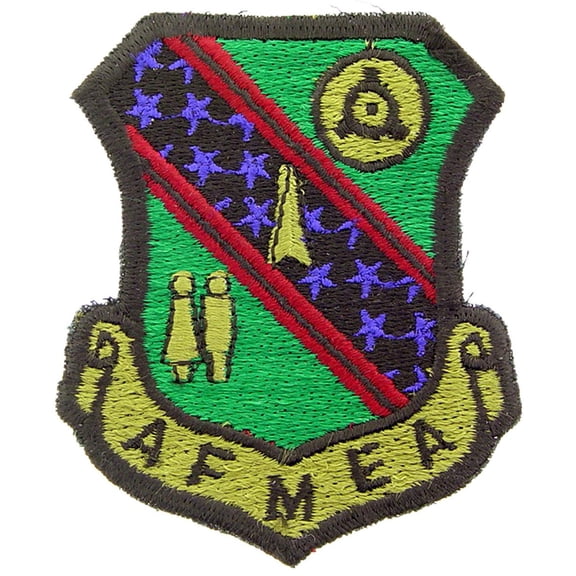 U.S. Air Force AFMEA Patch Green & Blue 3"