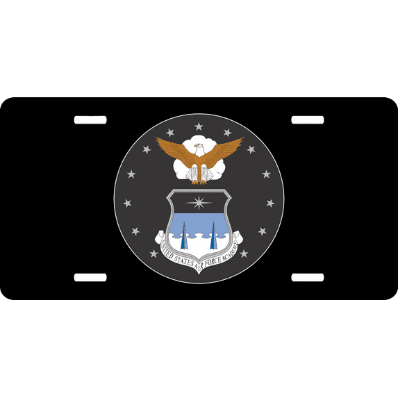 U.S. Air Force Academy Circle License Plate