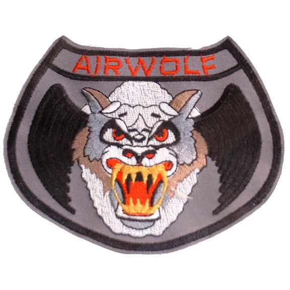 U.S. Air Force Airwolf Patch 5"