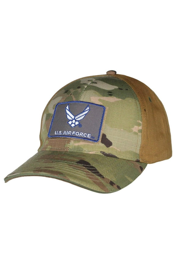 U.S. Air Force Camo/Coyote Hook & Loop Patch Cap