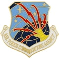 thumbnail image 1 of Eagle Emblems P14147 Pin - USAF, Communication Agency - 1.125 in., 1 of 1