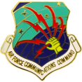 thumbnail image 1 of Eagle Emblems P15145 Pin - USAF, Communication Command - 1 in., 1 of 1