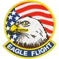 thumbnail image 1 of U.S. Air Force Eagle Flight Patch 3", 1 of 2