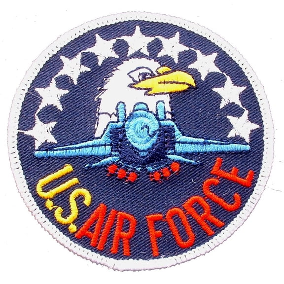 Eagle Emblems PM0370 Patch - USAF, Eagle Fighter - 3.63 in.