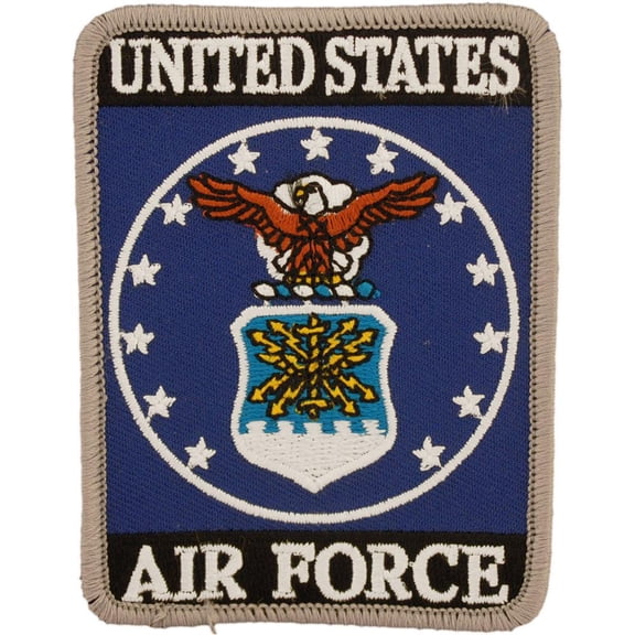 U.S. Air Force Logo Patch Blue & White 3"