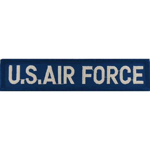 U.S. Air Force Patch Blue & White 1 1/4" x 5 1/4"