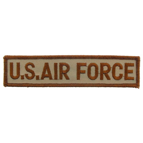 U.S. Air Force Patch Brown 1 1/4" x 5 1/4"