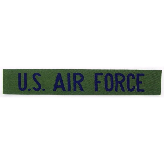U.S. Air Force Patch Green 1 1/4" x 5 1/4"
