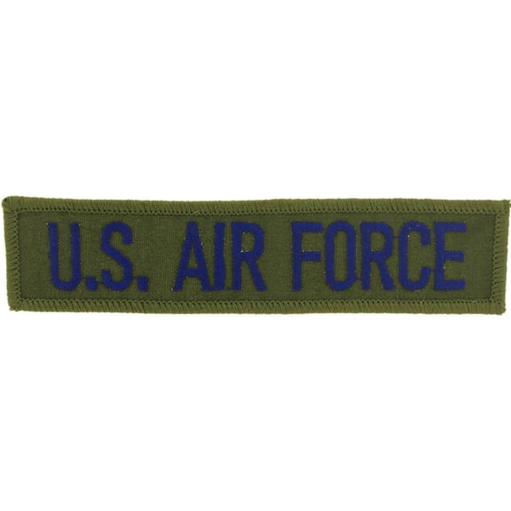U.S. Air Force Patch Green 1 1/4" x 5 1/4"