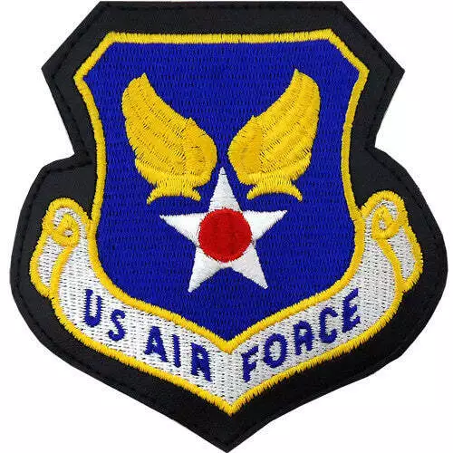 U.S. Air Force Patch USAF Genuine Leather Classic Insignia Military ...