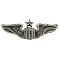 thumbnail image 1 of Eagle Emblems P16062 Wing Pin - USAF, Pilot, Senior - 2.75 in., 1 of 2