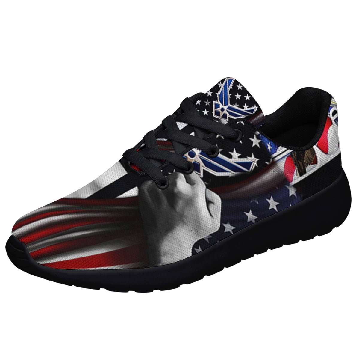U S Air Force Shoes Sneakers for Women Men Black Size 11 - Walmart.com