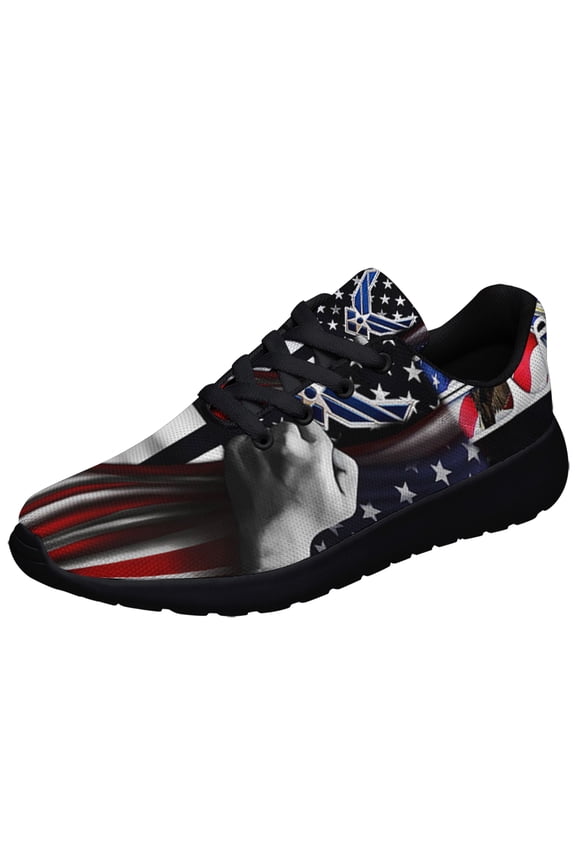 U S Air Force Shoes Sneakers for Women Men Black Size 5