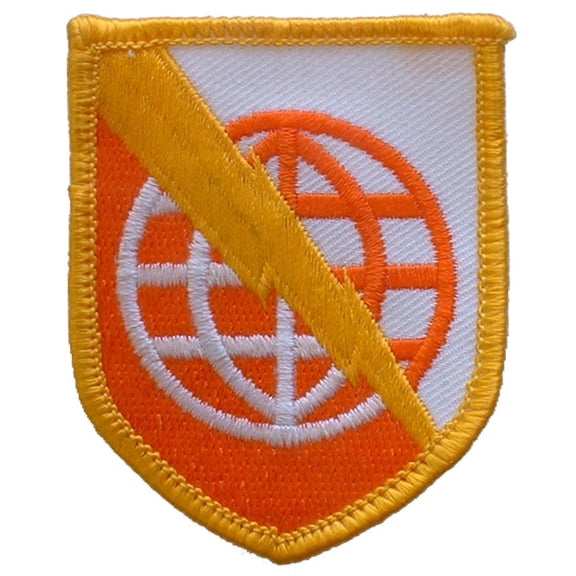 U.S. Air Force Strategic Command Patch Red & White 3"