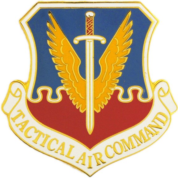 Eagle Emblems P16403 Pin - USAF, Tactical Air Command - 1.5 in.