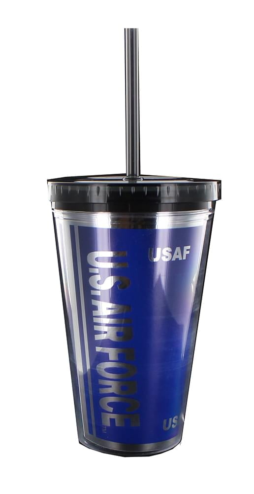 Air Force Plastic 16 oz Travel Mug