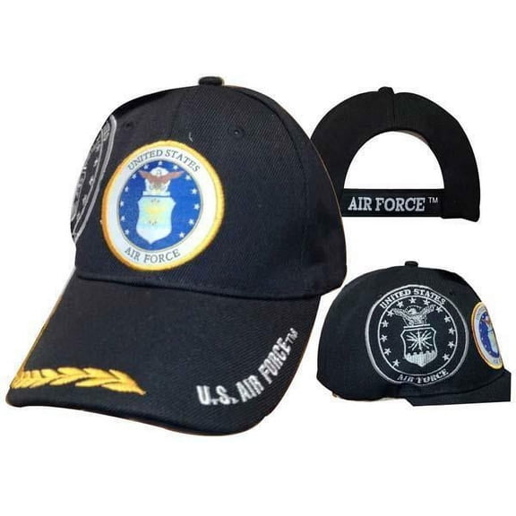 U.S. Air Force USAF Emblem Shadow Feathers Embroidered Cap Hat 603BB