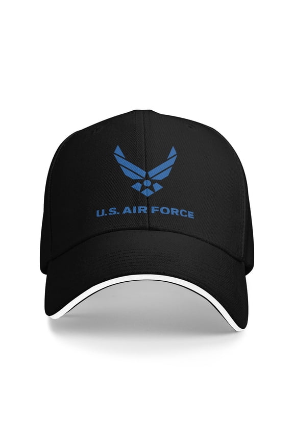 U.S. Air Force Unisex Adult Baseball Caps Adjustable Casquette Dad Hat Sandwich Cap Outdoors Headwear