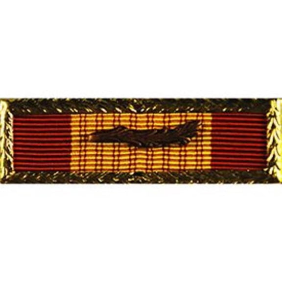 Eagle Emblems M4176 Ribbon - Vietnam, Cross of Gallnt RVN with Palm - Air Force - 1.44 in.