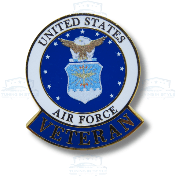 U.S. Air force Veteran Pin by FindingKing 1"