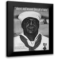 thumbnail image 1 of U.S. Archives 12x14 Black Modern Framed Museum Art Print Titled - WWII Above and Beyond the Call of Duty, 1 of 5