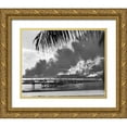 thumbnail image 1 of U.S. Archives 18x15 Gold Ornate Wood Framed with Double Matting Museum Art Print Titled - USS Shaw at Pearl Harbor 1941, 1 of 4