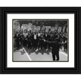 thumbnail image 1 of U.S. Archives 24x19 Black Ornate Wood Framed with Double Matting Museum Art Print Titled - Civil Rights March on Washington-D.C. 1963, 1 of 4