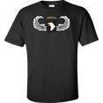thumbnail image 1 of U.S. Army 101st Airborn With Jump Wings T-shirt, 1 of 1