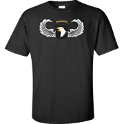 U.S. Army 101st Airborn With Jump Wings T-shirt