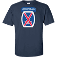 thumbnail image 1 of U.S. Army 10th Mountain Division T-shirt, 1 of 2