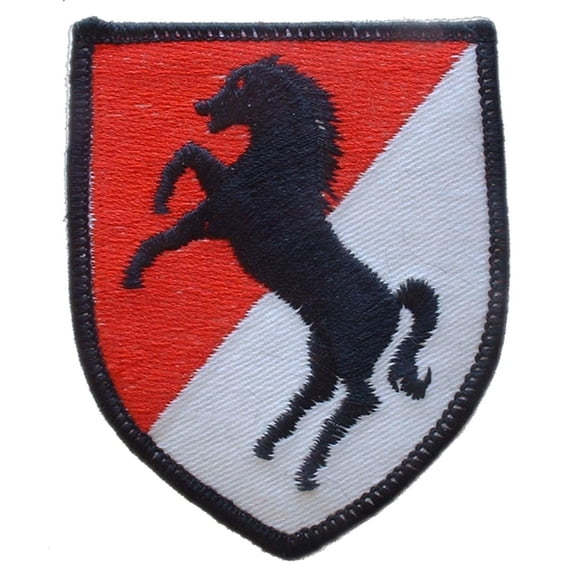 Eagle Emblems PM0087 Patch - Army, 11th Cavalry Division - 3 in.