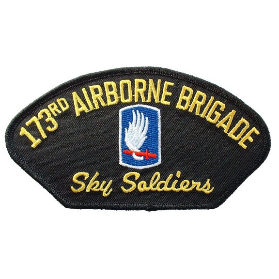 U.S. Army 173rd Airborne Brigade Hat Patch 2 3/4"