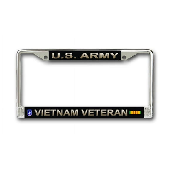 U.S. Army 173rd Airborne Brigade Vietnam Veteran License Plate Frame