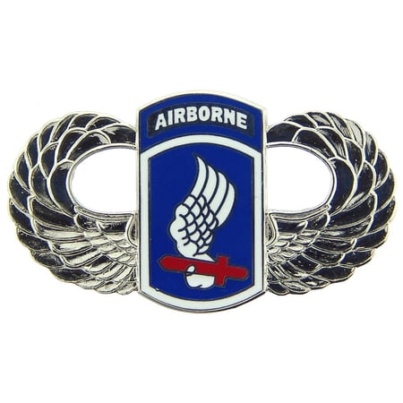 Eagle Emblems P16049 Pin - Army, 173rd Airborne Division - Dog Tag - 1.63 in.