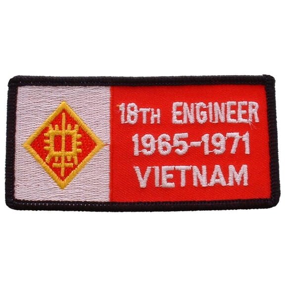 U.S. Army 18th Engineer Brigade Vietnam Patch