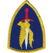 U.S. Army 1st Aviation Brigade Patch Blue & Yellow 3"