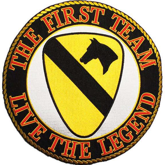 Eagle Emblems PM9036 Patch - Army, 1st Cavalary Division - 12.125 in.