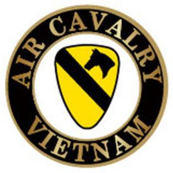 Eagle Emblems P14705 Pin - Vietnam, 1st Cavalry - 1 in.