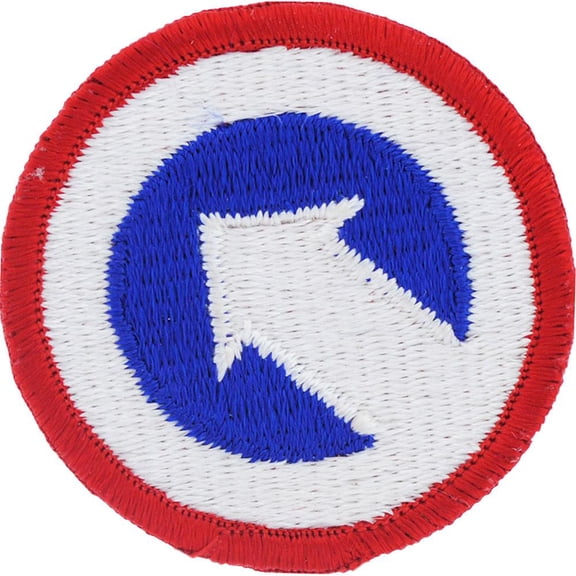 U.S. Army 1st Logistical Command Patch Blue & White 3"