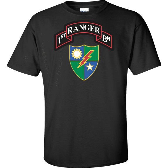 U.S. Army 1st Ranger Battalion 75th Ranger Regiment T-shirt