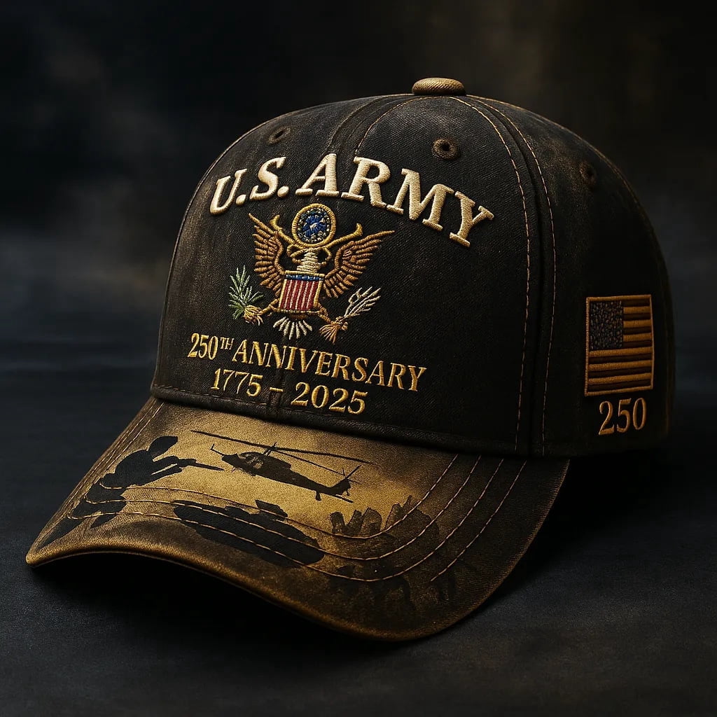 Berretto US Navy Vintage Aquila Ricamata &ndash; Baseball Cap Blu Regolabile, Nuovo Con Etichette