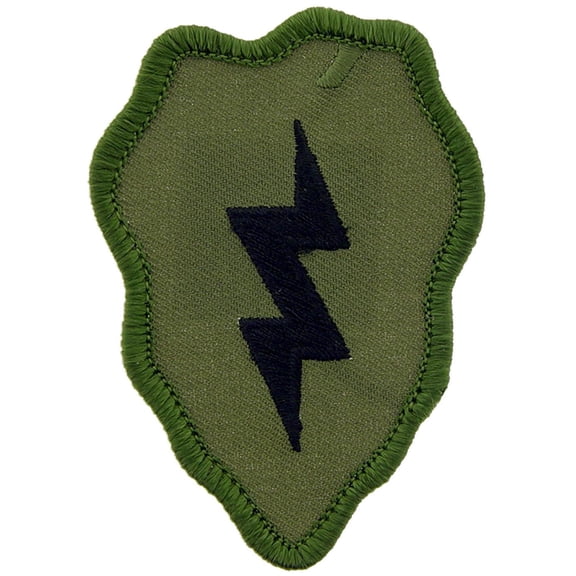 U.S. Army 25th Infantry Division Patch Green 3"